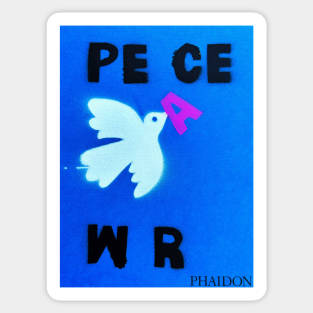 Peace not war Sticker